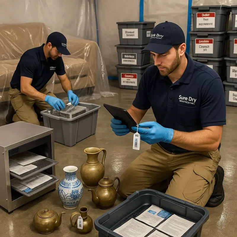 Content Protection and Restoration process in Greenport West, NY