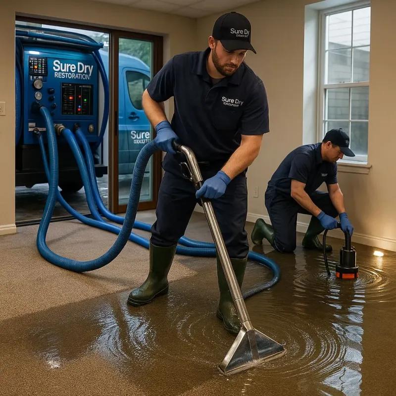 Water Extraction and Removal process in Greenport West, NY